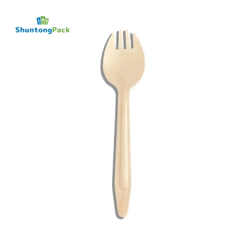 Te de fusta Spork